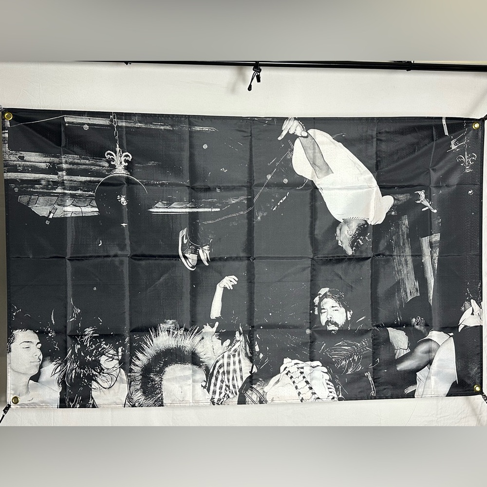 Playboi Carti “Die Lit” Banner Tapestry 5x3Ft. (Polyester)With 4 Grommets